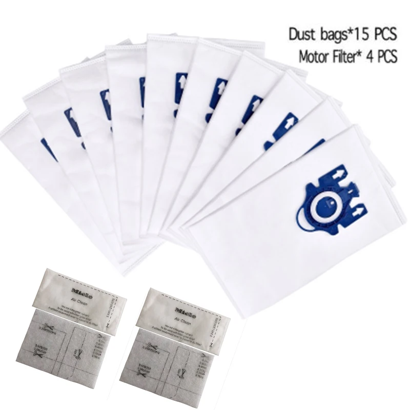 

Dust Bags Filter For Miele 3D GN S5000/S8000 C2 C3 S5 S8 Vacuum/Cleaner Blue/Red