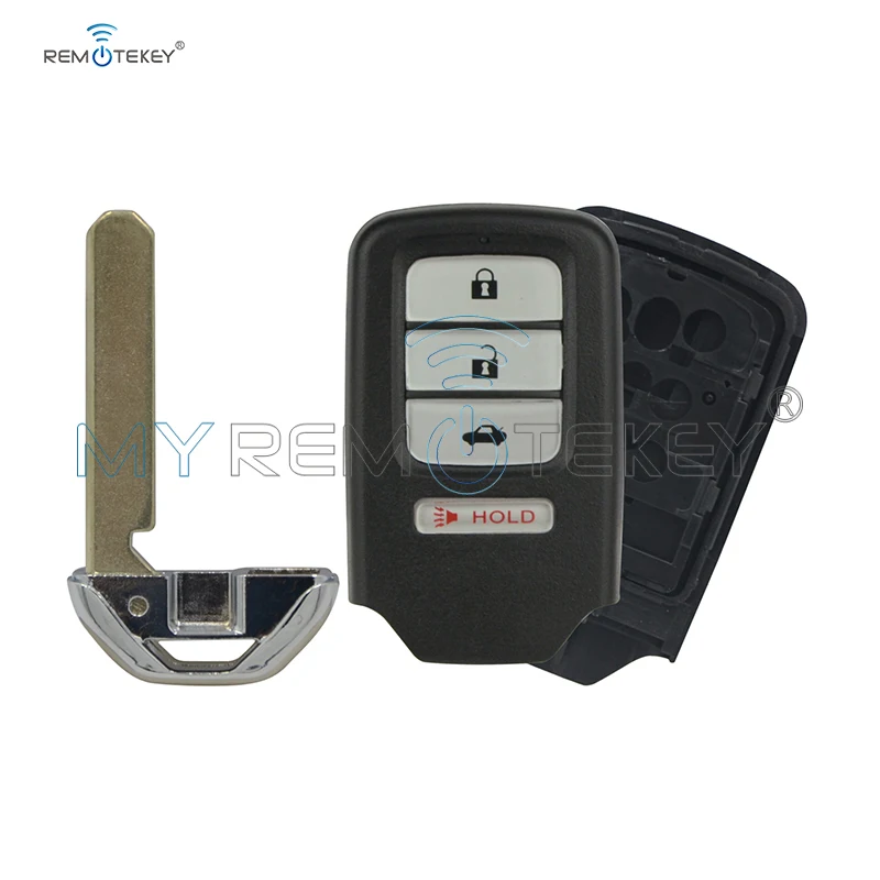 Чехол для смарт-ключа Remtekey ACJ932HK1210A чехол с тремя кнопками паникой Honda Accord Civic 2013 2014