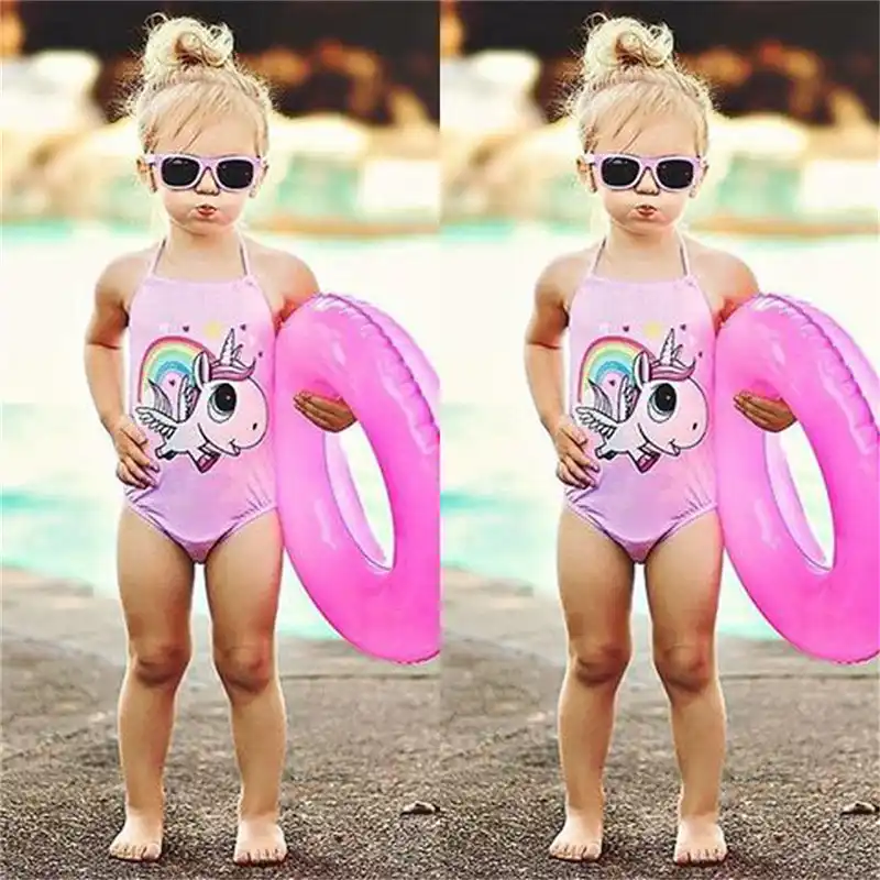 infant unicorn swimsuit