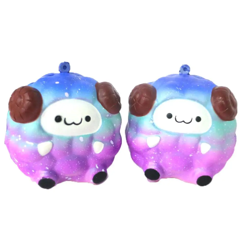 

Cute Resin Slow Rising Star Color Sheep Design Squishy Toy Squeeze Toys Gifts for Kids