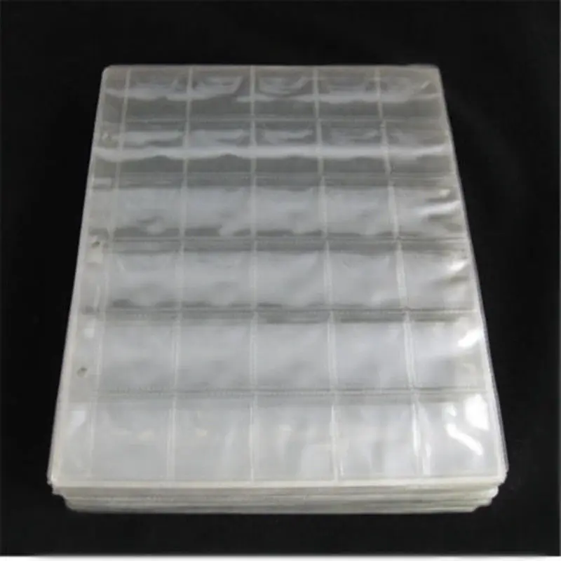

New Useful 30 Pockets Coin Holder Money Storage Penny Collection Album Book Folder Collection For Coins 2019