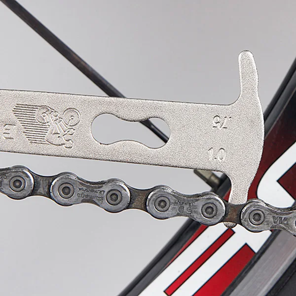BIKEHAND Инструменты для ремонта велосипедная цепь индикаторы износа цепь Checker велосипед Велоспорт Мультифункциональный велосипедный инструмент для ремонта