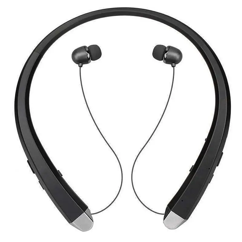 

Ostart Portable Wireless Bluetooth Headset Neck Band Headphone Sport Earphone with Micr Sport Stereo Headset For Smartphones