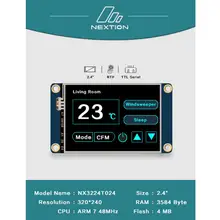 Nextion NX3224T024-2,4 ''HMI интеллектуальный сенсорный дисплей USART TFT lcd модуль