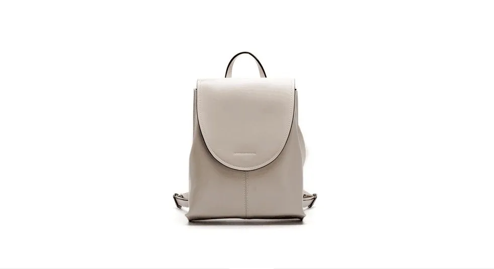 

2019 New Style Women Genuine Leather Cowskin Soft Backpack Outdoor Leisure Bag