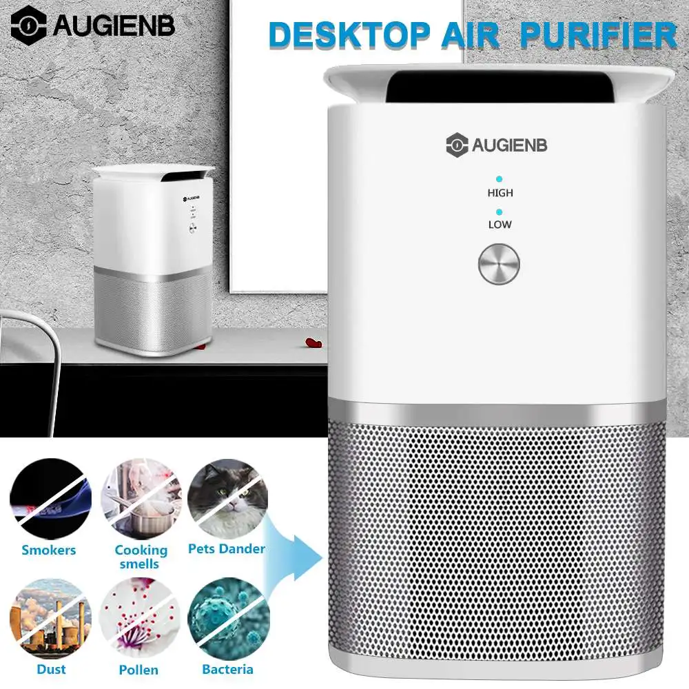 AUGIENB Air Purifier with True HEPA Filter Sterilizer Remove