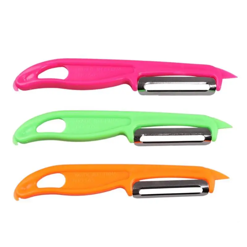 

Potato Peeler Zester Vegetable Cutter Fruit Melon Planer Grater with Plastic Handle Kitchen Gadgets Tool Stainless Steel Useful