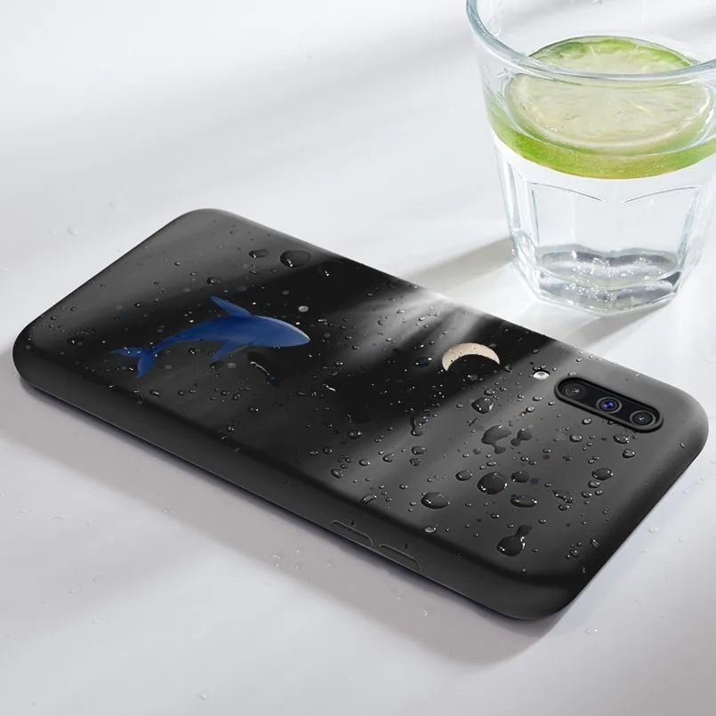 Space Planet Case For Samsung A50 Case 3D Relief Cute Animal Cover For Galaxy A30 A6 A7 A8 Plus 2018 Shockproof Bumper Rabbit
