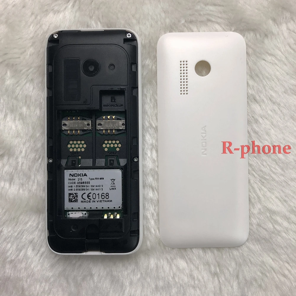 Мобильный телефон NOKIA 215 с двумя sim-картами, GSM разблокированный, хорошее качество, Восстановленный Мобильный телефон Nokia 215 DS