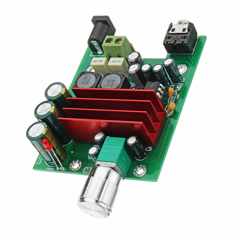 

DC 8V To 25V 100W Single / Dual Channnel Digital Amplifier Board Subwoofer Amplifier Board Module