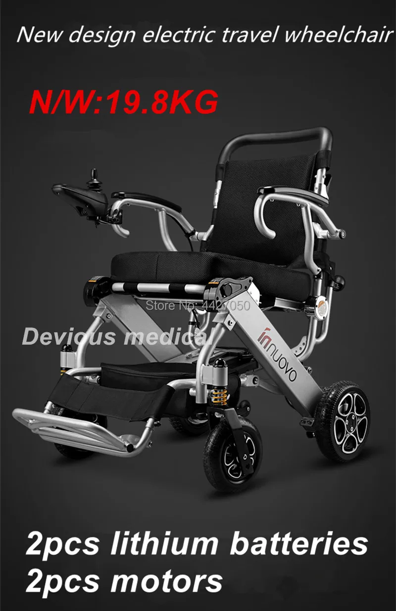 2019 Fashion lightweight folding power electric font b wheelchair b font for font b disabled b