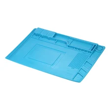 S-160 Магнитный термостойкий паяльный коврик силиконовая изоляция паяльной станции Pad Ремонт Инструменты техническое обслуживание платформы