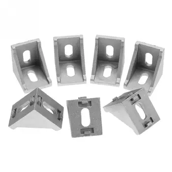 

25Pcs/Set 3030 Aluminum Corner Bracket Furniture Decorative Right Angle Brace L Shape shelf bracket Box Wood Corner Protector