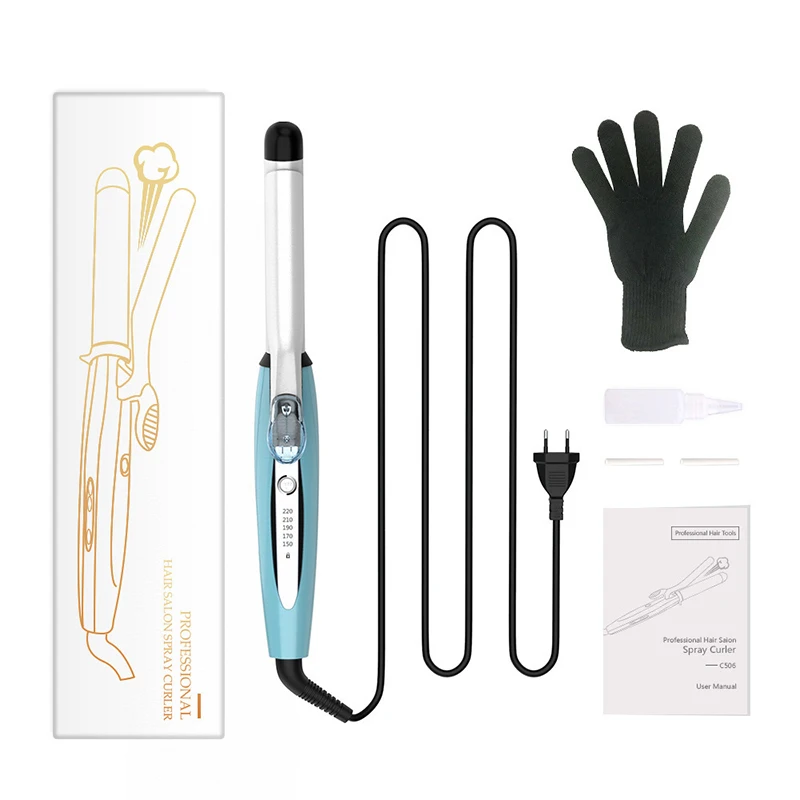 

Professional Hair Curler Irons Spray Curling stick Curler Straighteners Irons Steam curling rod Steam Hair Styling Tools