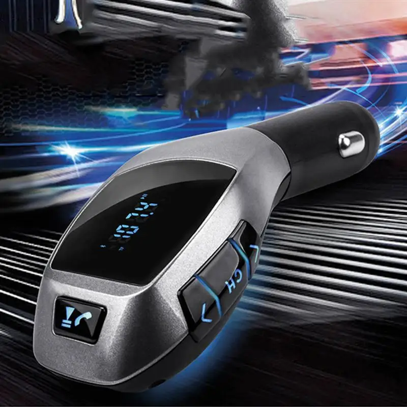 X5 Bluetooth автомобильный комплект громкой связи радио передатчик беспроводной MP3
