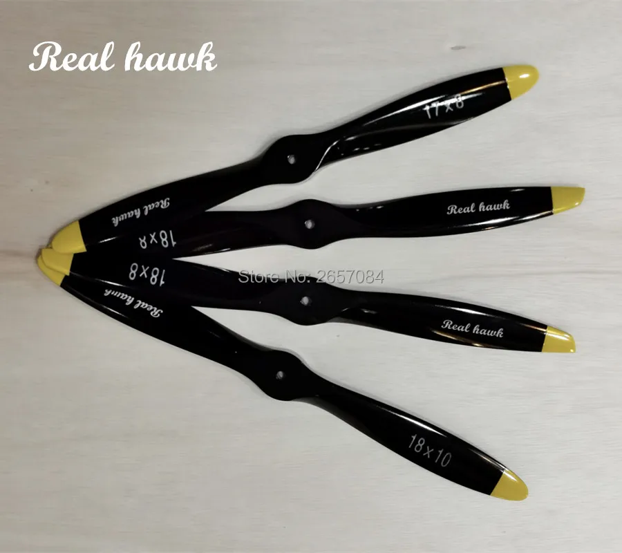 

24x8/24x10/24x12 CCW or CW Wooden Propeller High Quality For Scale RC Gas Airplane Model Quadcopter Multicopter