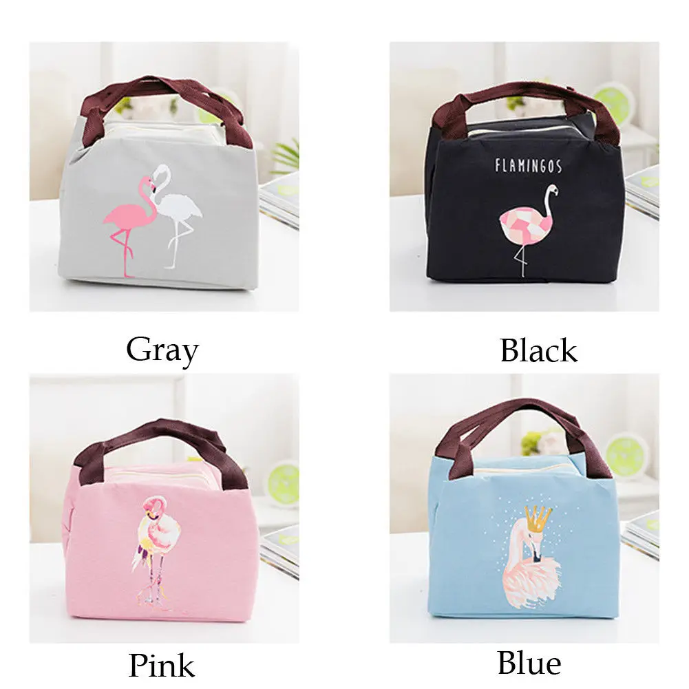 

New Arrivals Large Insulated Lunch Bag Cooler Picnic Travel Food Box Women Tote Carry Bags Cartoon Portable Casual Bags