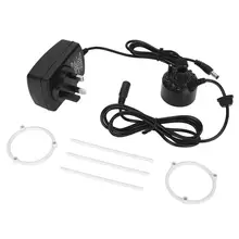 12 огней, красочный распылитель тумана, тяжелый туман, фонтан, увлажнитель воздуха+ адаптер, отличное украшение