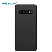 Для Samsung Galaxy S10 / S10+ Plus Чехол NILLKIN Super Frosted Shield Жесткий Чехол для Samsung S10e + телефон стенд