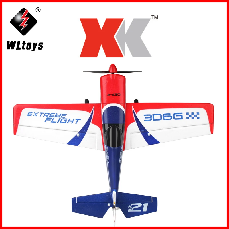 

Orginal XK A430 Drone 2.4G 8CH 3D6G System Brushless Motor RC Airplane Compatible Futaba RTF Outdoor Toys Remote Control Plane