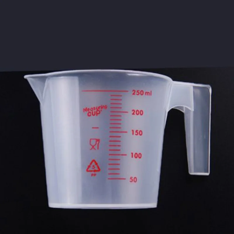 

250ml Scale Transparent Measuring Cup Easy To Use