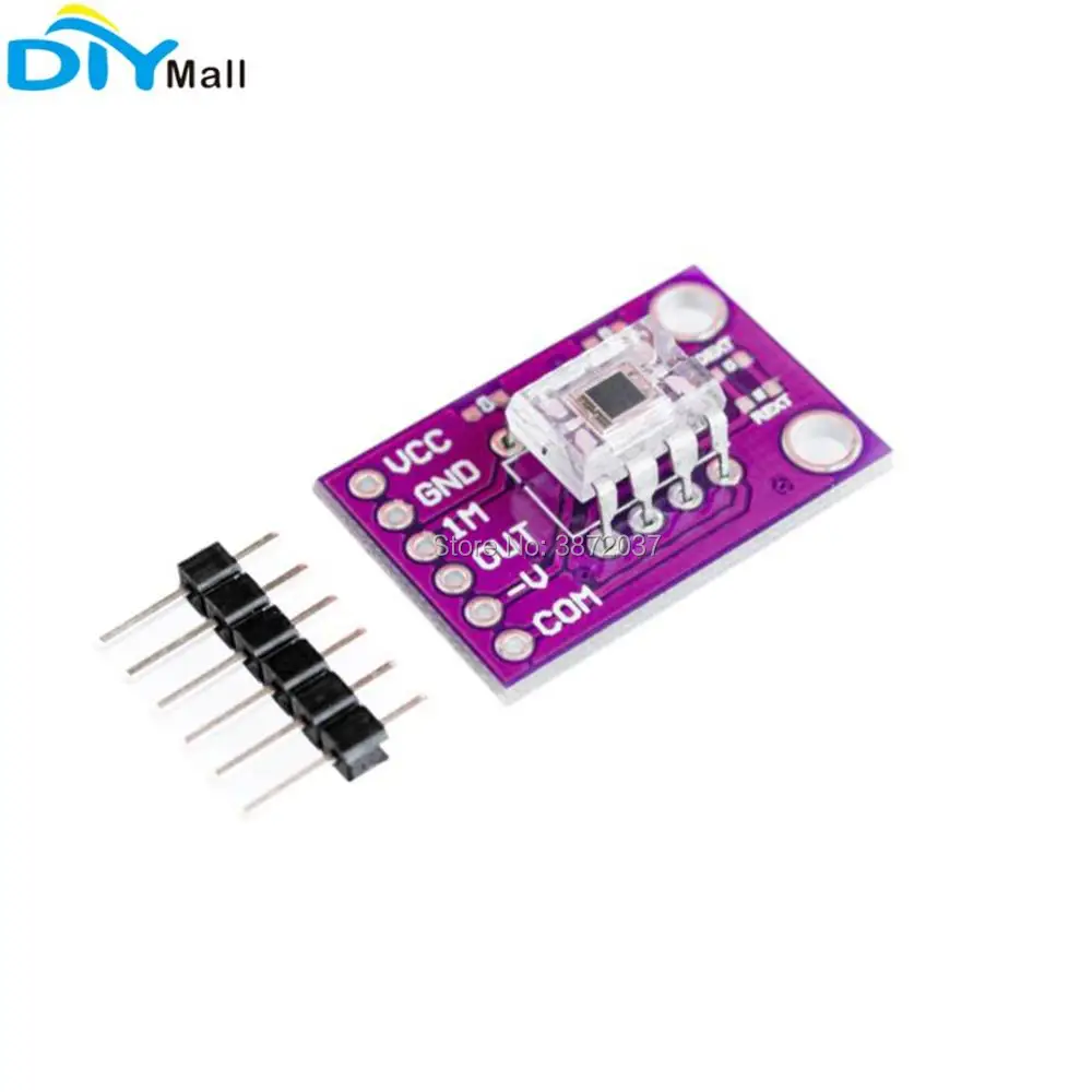 

CJMCU-101 OPT101 Analog Light Intensity Sensor Module Monolithic Photodiode with On-chip Transimpedance Amplifier