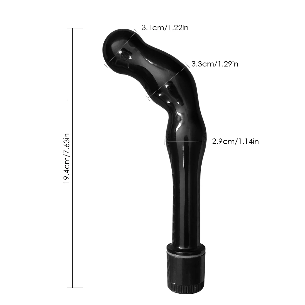ABS Vibrating Anal Plug & Prostate Massager Butt Plug P-spot G-spot Vagina Stimulation Vibrator Sex Toys For Men Woman