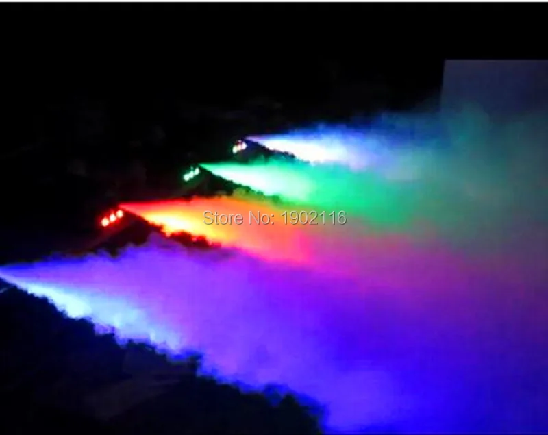 500 Вт пульт дистанционного управления противотуманная дымовая машина с RGB светодиодный свет/светодиодный выталкиватель дыма/DJ домашние вечерние сценические дымовые метатели/диско-бар Fogger