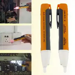 Бесконтактный тестовый светодио дный карандаш LED AC электрическое напряжение безопасное Индукционное предупреждение долгий срок службы и