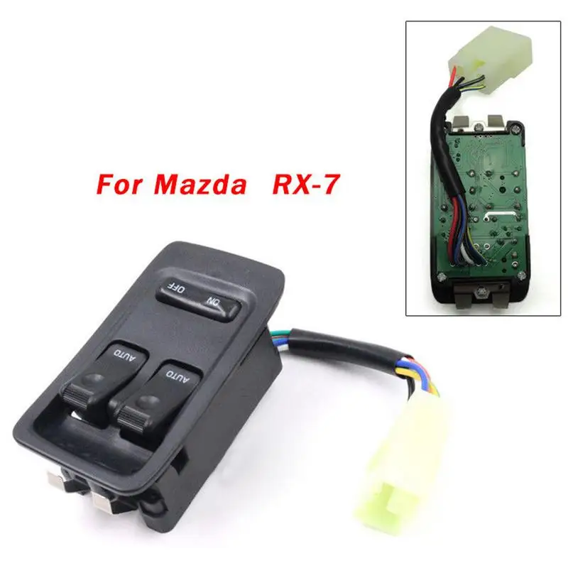 

Car Window Control Switch Fit For 93-02 Mazda RX7 Interchange Part Number FD14-66-350C