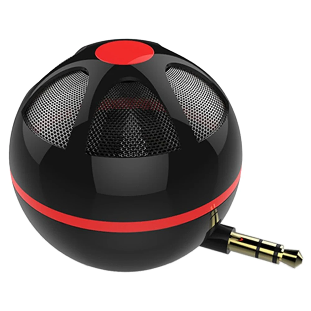 

Portable Mini Bass Speaker Straight Plug Type Mobile Phone & Computer Speaker Universal Amplifier Loudspeaker Music Player