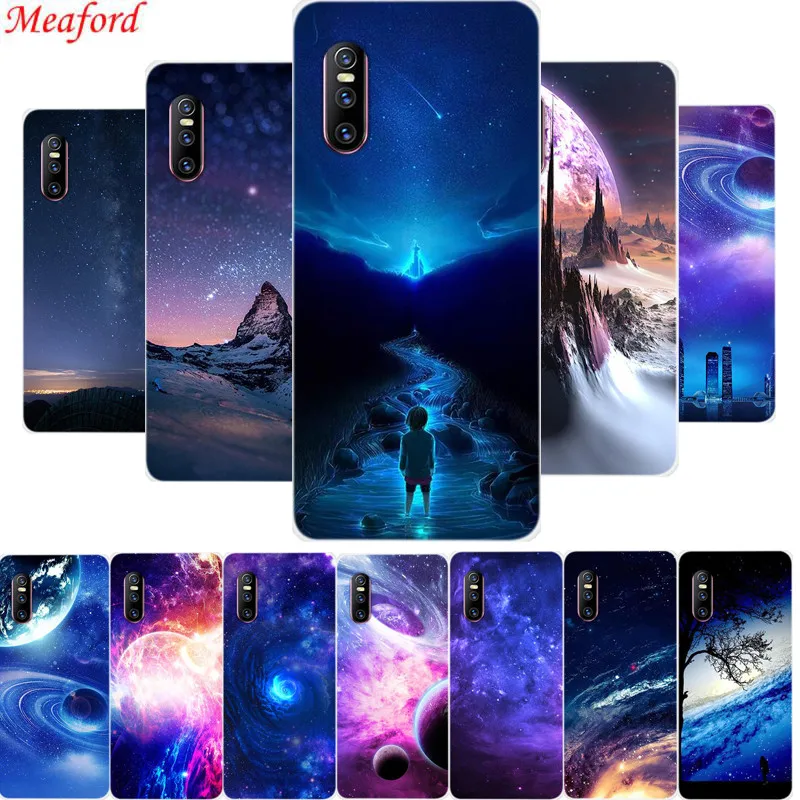 

6.39" Cover For VIVO X27 Case Popular Star Sky Cool Print Silicone Soft TPU Case For VIVO X27 Phone Case X 27 Coque VIVOX27 Case