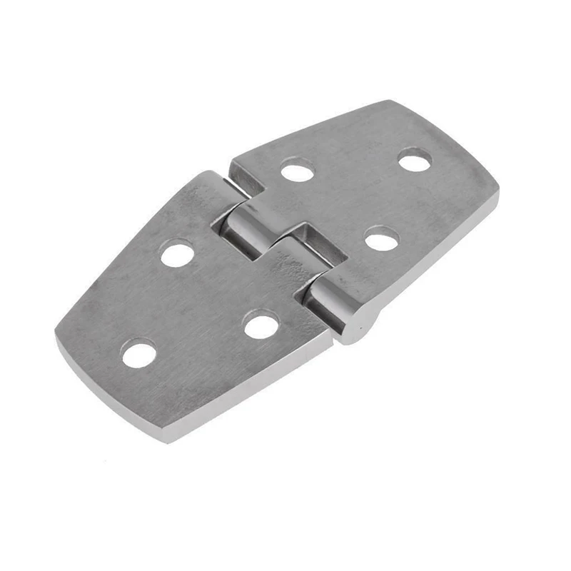 2x Door Hinge 38*76mm Marine Grade 316 Stainless Steel Polished DIY Caravan Boat