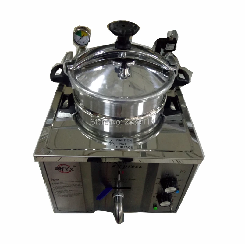 New arrive 16L Capacity Table top Chicken pressure fryerin Electric