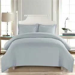 Чистый белый цвет одеяла постельные принадлежности пододеяльник для отеля набор король Размеры дома покрывало, подушка случае Спальня