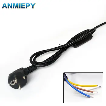 

1.8m power supply line dimming wire lamp connector with switch LED lamp socket EU plug connection Cord Cable 220V 110V