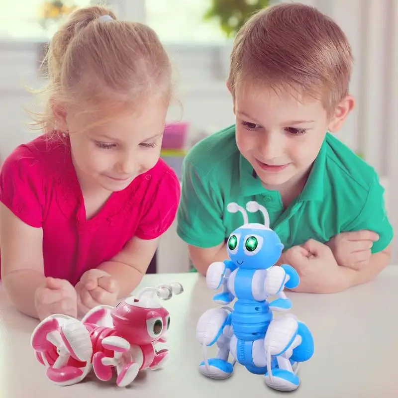 RC Ant робот игрушка для интеллектуального программирования фигурки роботы