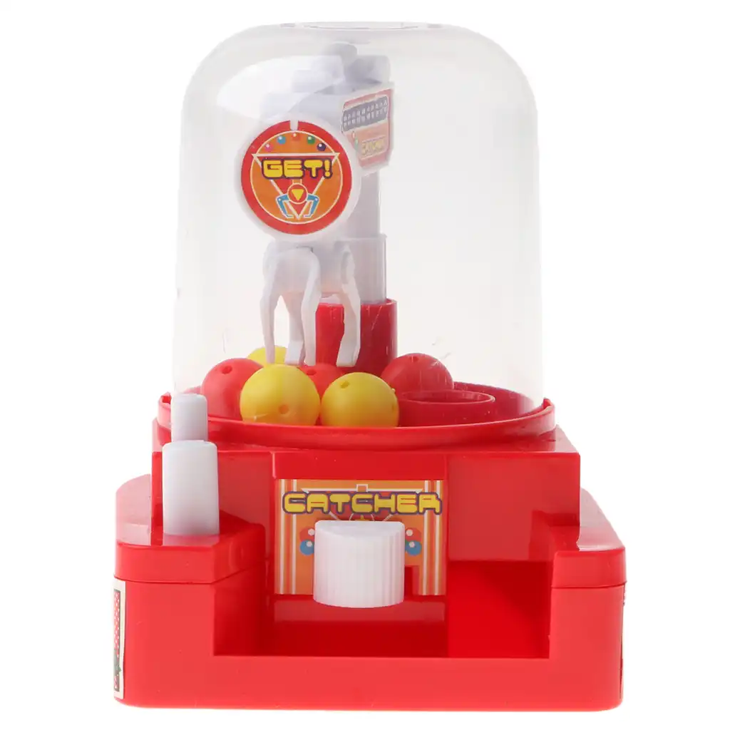 Creative Mini Candy Grabber Machine Toy Claw Crane Ball Catcher Game