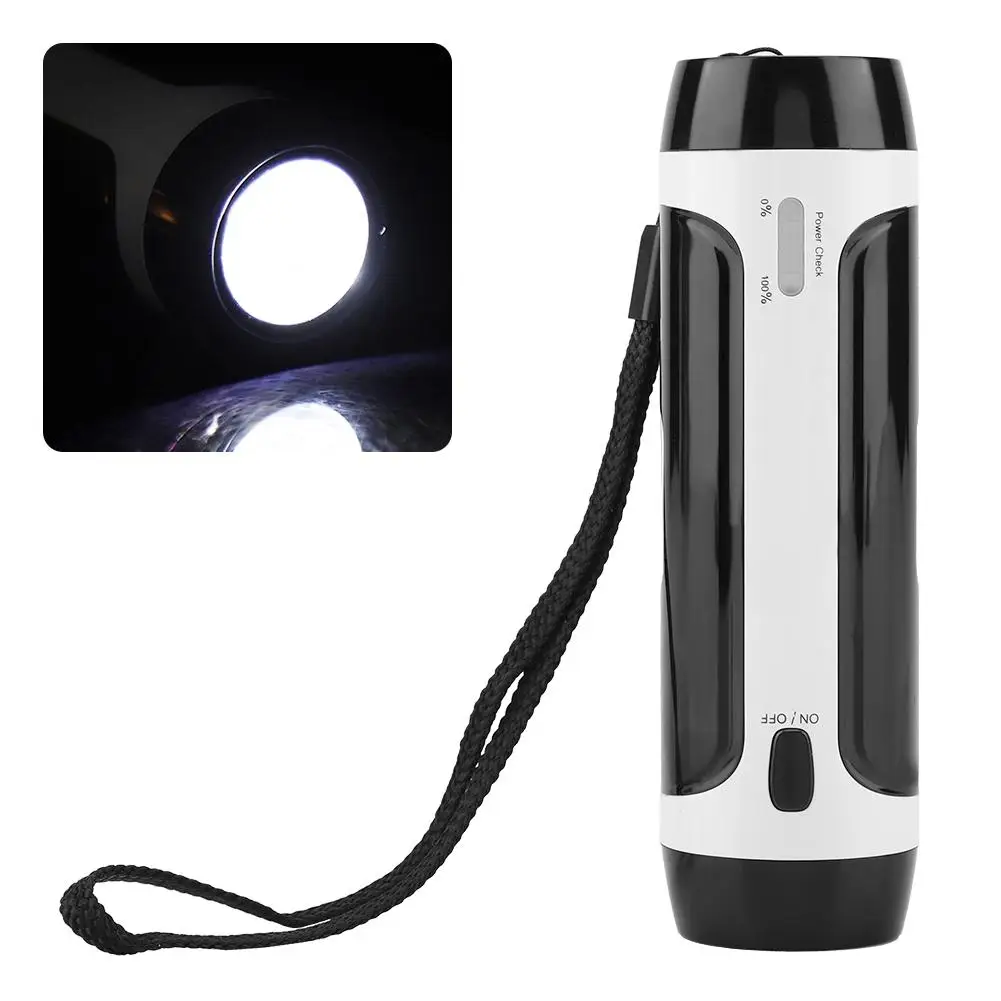 

LED Torch 3W Outdoor Portable LED Flashlight Mini Torch Camping Cycling Lamp Power Bank Portable