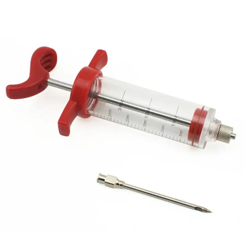 

BBQ Tool Barbecue Meat Marinade Injector Flavor Syringe For Poultry Turkey Chicken Grill Cooking Sauce Marinade Cooking