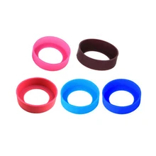 5 шт стеклянный защитный рукав силиконовый Противоскользящий термостойкий защитный чехол защитный рукав для бутылки стеклянная кружка(смешанный цвет