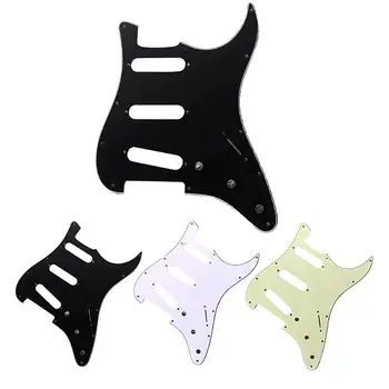 

3Ply SSS 11 Holes Strat Electric Guitar Pickguard for FD (All)