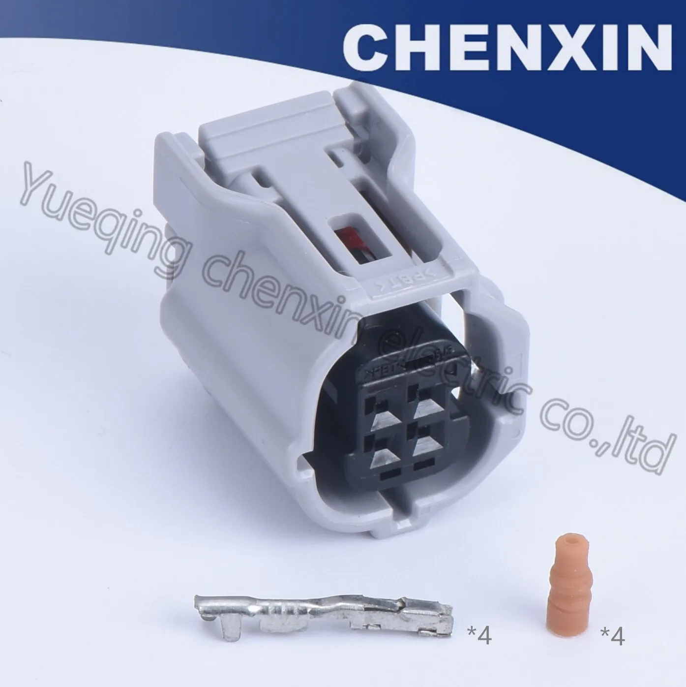Gray 4 pins TS sealed series power steering machine auto connectors