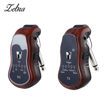 

Wireless Guitar System Transmitter & Receiver Built-in Rechargeable 5 In1 Wireless Guitar Effects Bluetooth for Electric Guitars