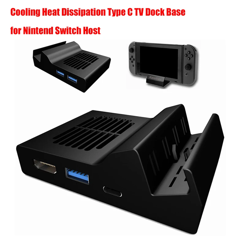 

For Nintend Switch Type C TV Dock Base Switch HDMI 4K Output Charging Stand Cooling Heat Dissipation Output Dock hdmi switcher