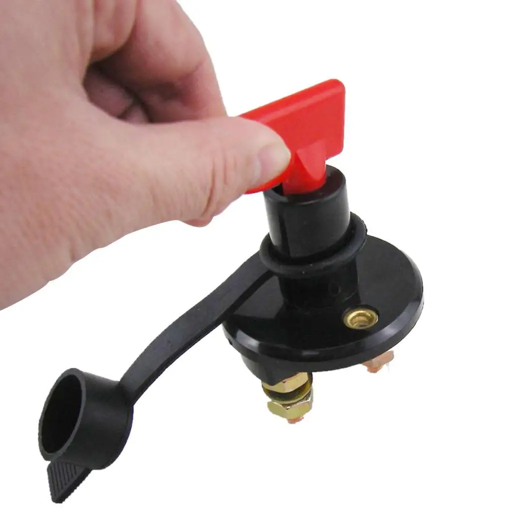 12/24V Car Power Knob Type Main Switch High Current Car Modified