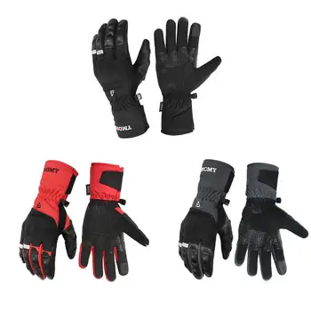

Men Winter Motorcycle Riding Gloves Long Locomotive Knight Equipment Waterproof Thickened Warm Shatter-Resistant Gloves