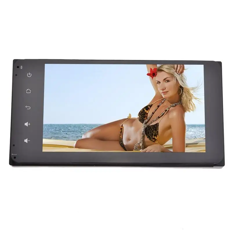 

7 Inch 2DIN Android Quad Core 6.0 System Car Multimedia WIFI Player GPS Navigator HD Reversing Video For Toyota Cars