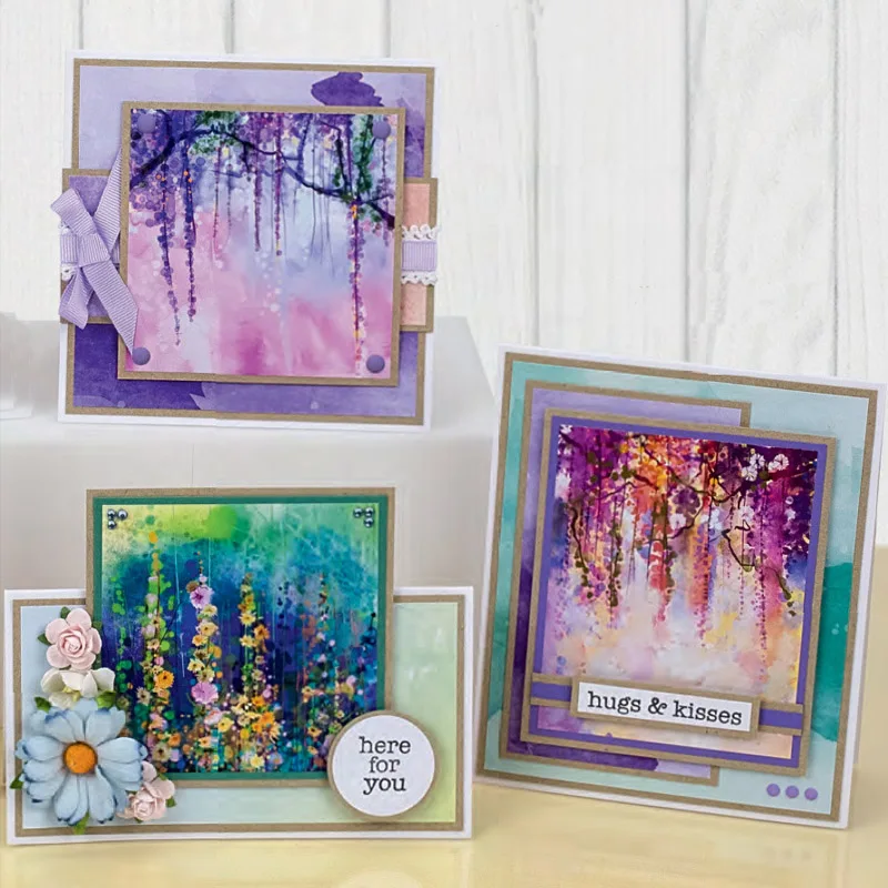 

DIY Scrapbooking Paper Craft Paper Single Side Vintage Floral Style Handmade Craft 14 Sheets Background Pad Hand Account