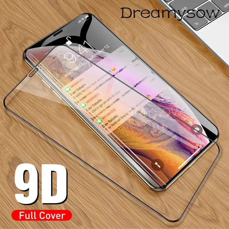 9D Protective Glass for iPhone 7 Screen Protector For iPhone 8 Xr Xs Xs Max Tempered Glass For iPhone X 6 6s 7 8 Plus Xs Glass 9D Protective Glass for iPhone 7 Screen Protector For iPhone 8 Xr Xs Xs Max Tempered Glass For iPhone X 6 6s 7 8 Plus Xs Glass